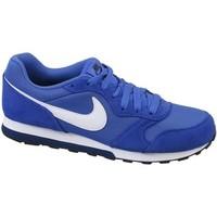 nike md runner 2 gs girlss childrens shoes trainers in blue