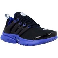 nike presto ps girlss childrens shoes trainers in blue