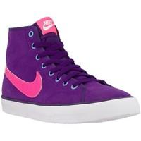 Nike Primo Court Mid GS girls\'s Children\'s Shoes (High-top Trainers) in purple