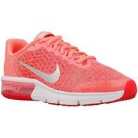 nike air max sequent 2 girlss childrens trainers in silver