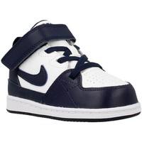 nike priority mid td boyss childrens shoes high top trainers in white