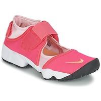 nike air rift junior girlss childrens shoes trainers in pink