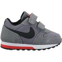 nike md runner girlss childrens shoes trainers in grey