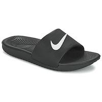 Nike KAWA SLIDE boys\'s Children\'s Mules / Casual Shoes in black