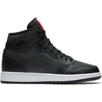 Nike Air Jordan 1 Retro High GG girls\'s Shoes in Black
