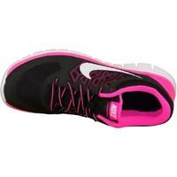 Nike Flex Run GS girls\'s Children\'s Shoes (Trainers) in black