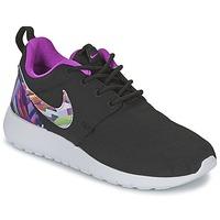 Nike ROSHE ONE PRINT JUNIOR girls\'s Children\'s Shoes (Trainers) in black