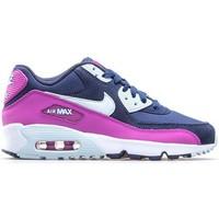 nike air max 90 mesh gs girlss childrens shoes trainers in multicolour