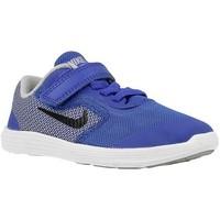 Nike Revolution 3 Tdv girls\'s Children\'s Shoes (Trainers) in blue