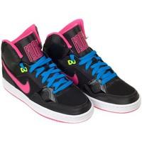 Nike Son OF Force Mid GS girls\'s Children\'s Shoes (High-top Trainers) in black