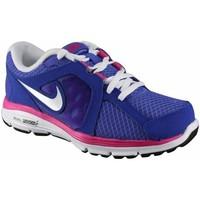 nike dual fusion run gs girlss childrens sports trainers in white