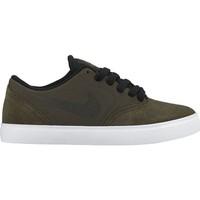 nike sb check gs boyss childrens shoes trainers in green