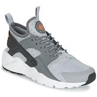 Nike AIR HUARACHE RUN ULTRA JUNIOR boys\'s Children\'s Shoes (Trainers) in grey