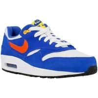 Nike Air Max 1 GS boys\'s Children\'s Shoes (Trainers) in Blue