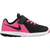 nike flex experience 5 girlss childrens shoes trainers in black