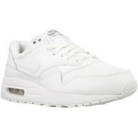 Nike Air Max 1 GS boys\'s Children\'s Shoes (Trainers) in White