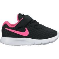 nike tanjun boyss childrens shoes trainers in black