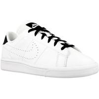 nike tennis classic prm boyss childrens shoes trainers in white