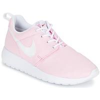 Nike ROSHE ONE JUNIOR girls\'s Children\'s Shoes (Trainers) in pink