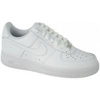 Nike Air Force 1 GS boys\'s Children\'s Shoes (Trainers) in White