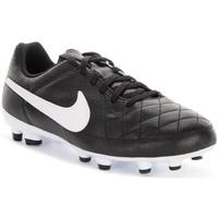 Nike JR Tiempo Genio Leather FG boys\'s Children\'s Football Boots in black