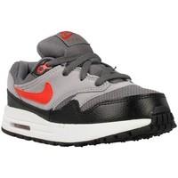 Nike Air Max 1 TD boys\'s Children\'s Shoes (Trainers) in grey