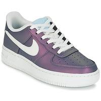 nike air force 1 lv8 junior boyss childrens shoes trainers in purple