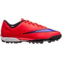 nike mercurial vortex ii boyss childrens football boots in red