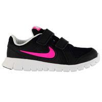 nike flex experience leather trainers child girls