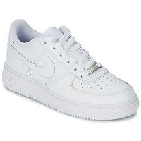 Nike AIR FORCE 1 boys\'s Children\'s Shoes (Trainers) in white