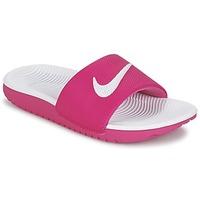 Nike KAWA SLIDE girls\'s Children\'s Sandals in pink