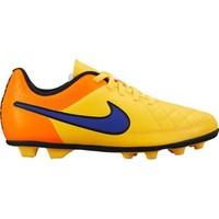 Nike Tiempo Rio II FG boys\'s Children\'s Football Boots in orange