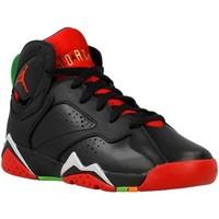 Nike Air Jordan 7 Retro BG girls\'s Children\'s Basketball Trainers (Shoes) in Black