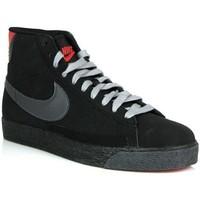 nike 318705005 boyss childrens shoes high top trainers in black