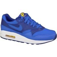 Nike Air Max 1 GS boys\'s Children\'s Shoes (Trainers) in Blue