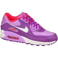 Nike Air Max 90 GS girls\'s Children\'s Shoes (Trainers) in Pink