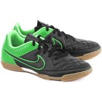 nike junior tiempo rio ii boyss childrens shoes trainers in black