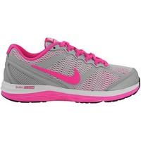 nike dual fusion run 3 gs girlss childrens sports trainers in grey