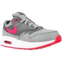 Nike Air Max 1 PS boys\'s Children\'s Shoes (Trainers) in grey