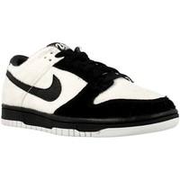 Nike Dunk Low Prm QS BG boys\'s Children\'s Shoes (Trainers) in White