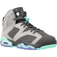 Nike Air Jordan 6 Retro GG boys\'s Children\'s Shoes (High-top Trainers) in Grey