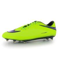 Nike Hypervenom Phatal FG Football Boots (Volt-Black)