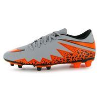 Nike Hypervenom Phade FG Football Boots (Wolf Grey-Total Orange)