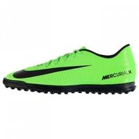 Nike Mercurial Vortex Mens Astro Turf Trainers (Green-Black)