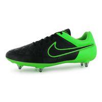 Nike Tiempo Genio SG Mens Football Boots (Black-Green)