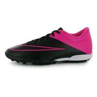 Nike Mercurial Vortex Mens Astro Turf Trainers (Black-Pink)