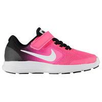 nike revolution 3 running shoes child girls