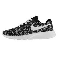 nike tanjun print junior girls trainers