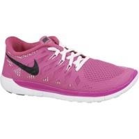 Nike Free 5.0 2014 GS Girls hot pink/white/black