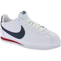 Nike Classic Cortez Leather white/midnight navy/gym red